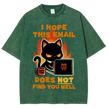 Fur-mal Wishes Vintage Distressed T-shirt