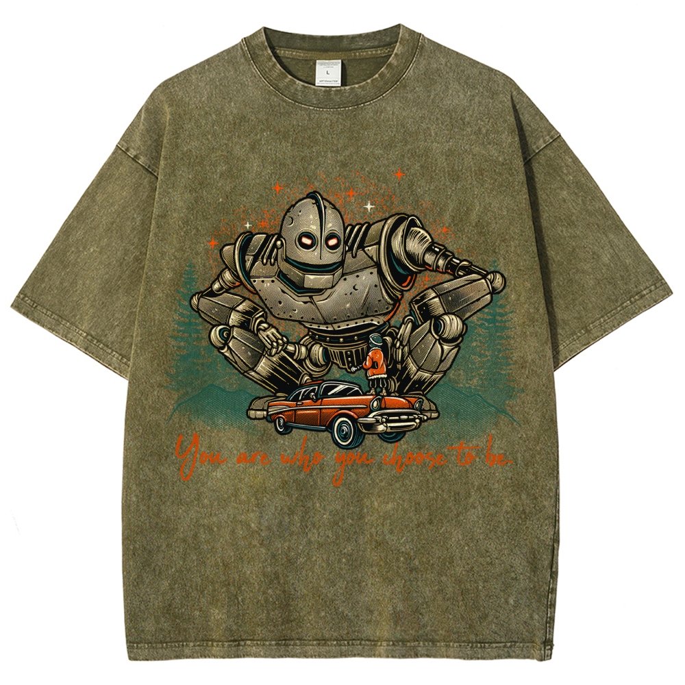 You Are Who You Choose To Be Vintage Distressed T-shirt