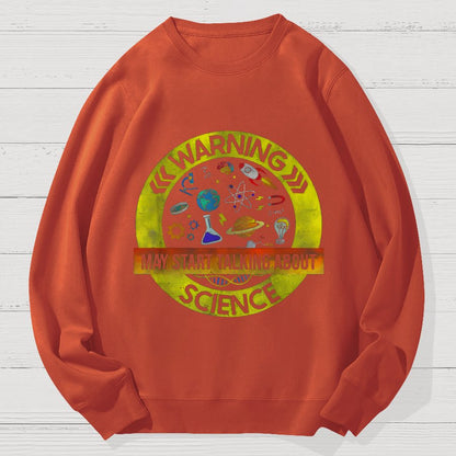 Funny Science Lover Geek Cotton Sweatshirt