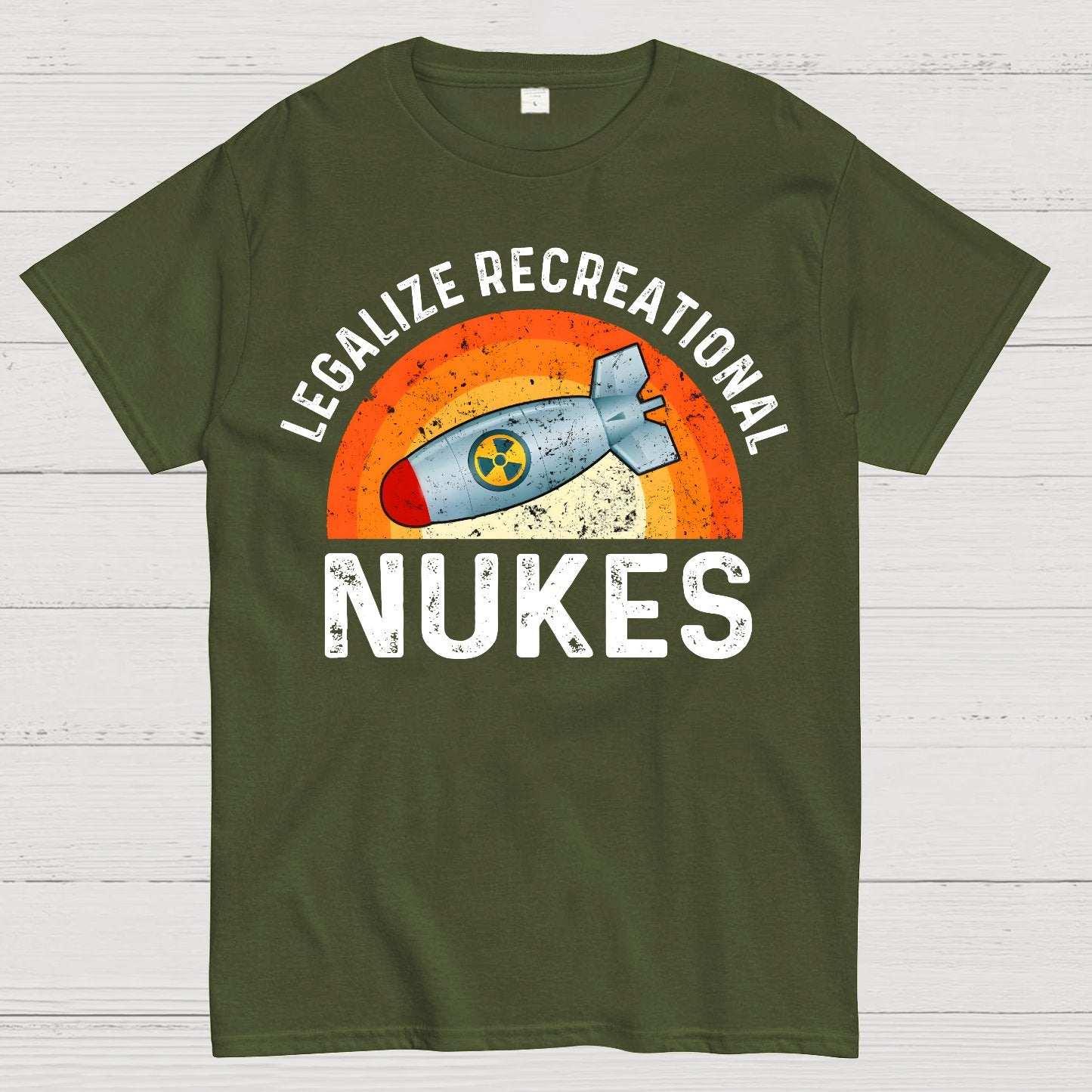 Legalize Recreational Nukes Geek T-Shirt