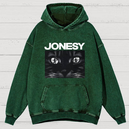 Cosmic Kitty  Vintage Distressed Hoodie