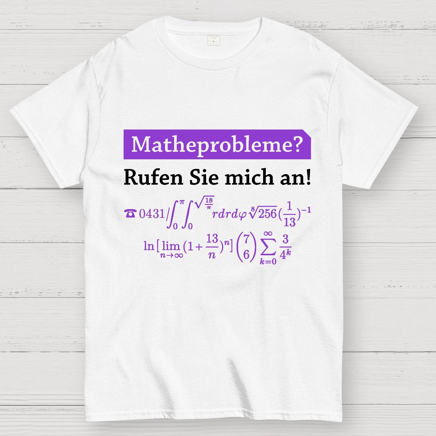 Funny Word Matheprobleme? Geek T-Shirt