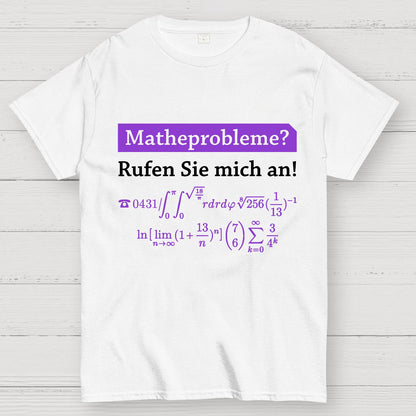 Funny Word Matheprobleme? Geek T-Shirt