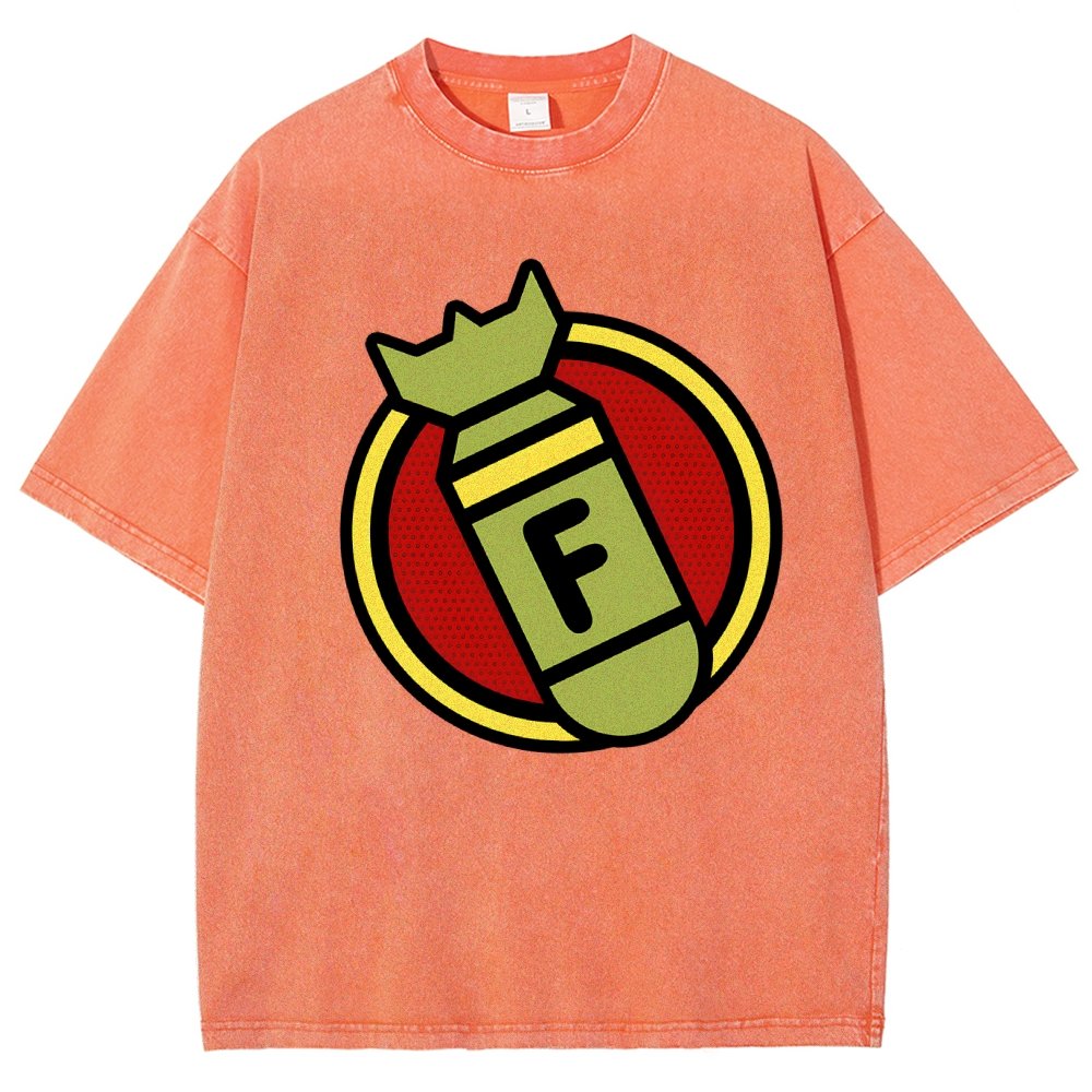 F Bomb Vintage Distressed T-shirt