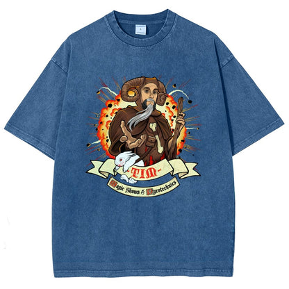 The Enchanter Vintage Distressed T-shirt
