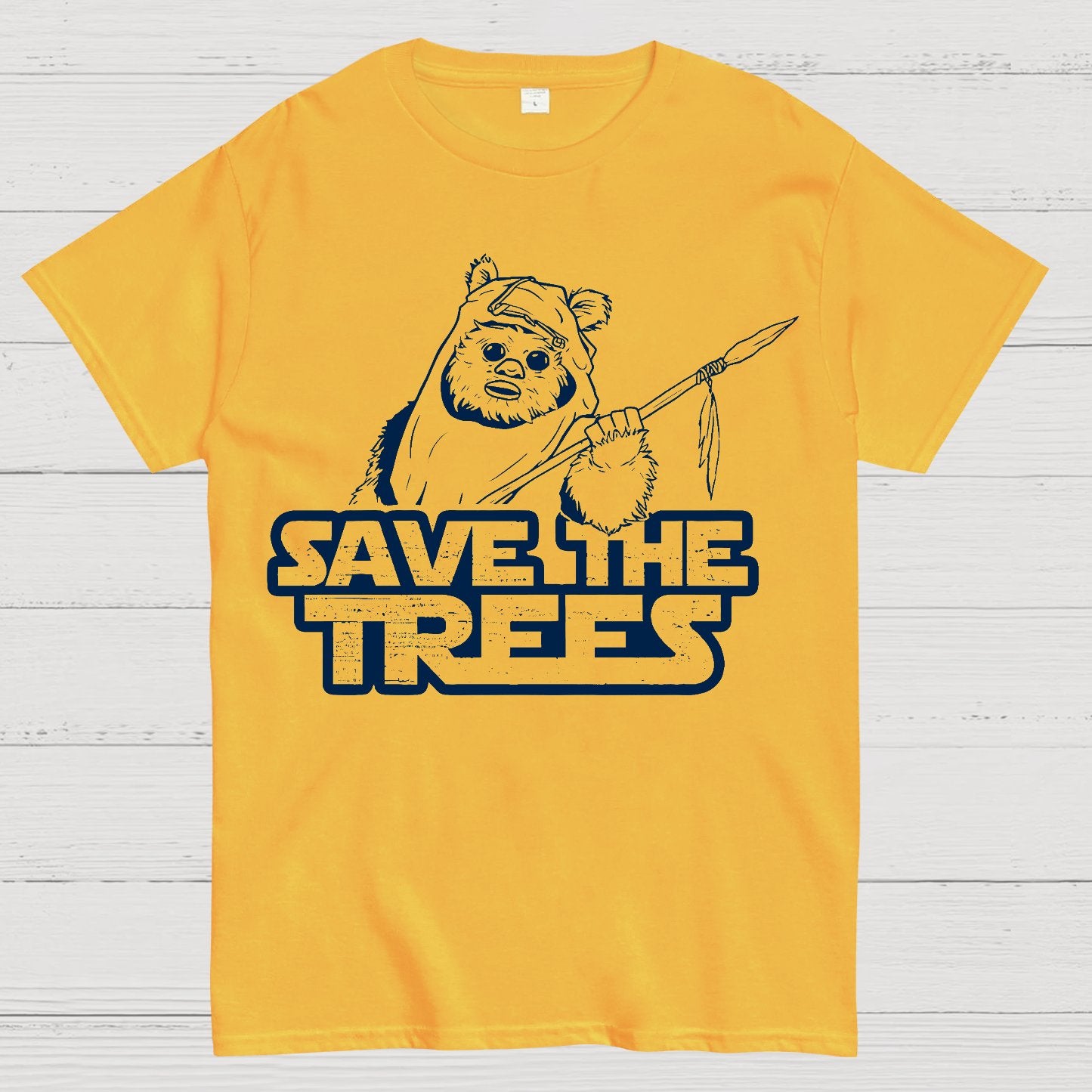 Save The Trees Geek T-Shirt