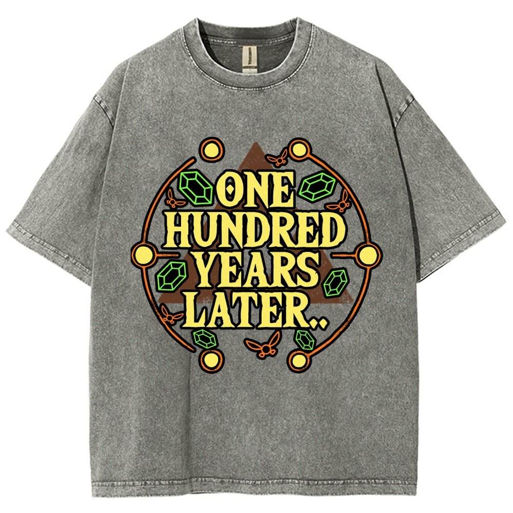 One Hundred Years Later Vintage Distressed T-shirt