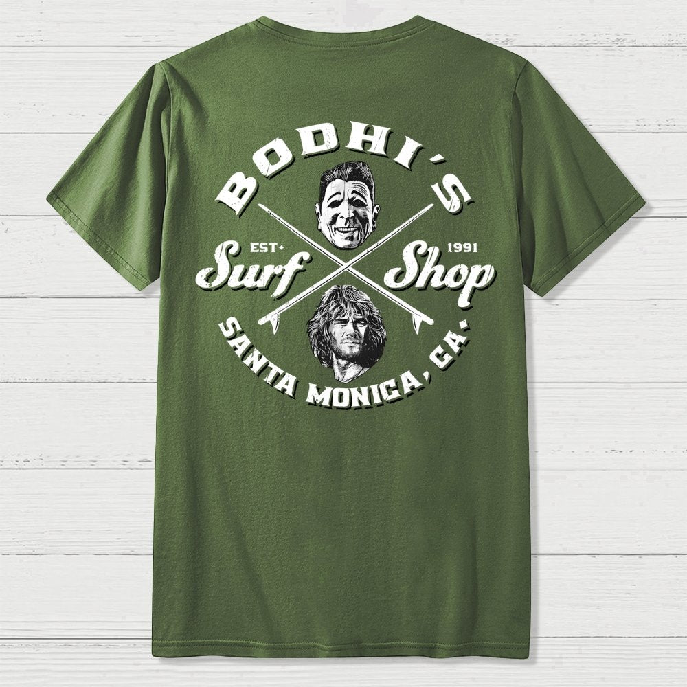 Bodhi's Surf Shop Back-Printed Geek T-Shirt