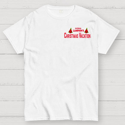 Holiday Vacation Quote Front And Back Printing Geek T-Shirt