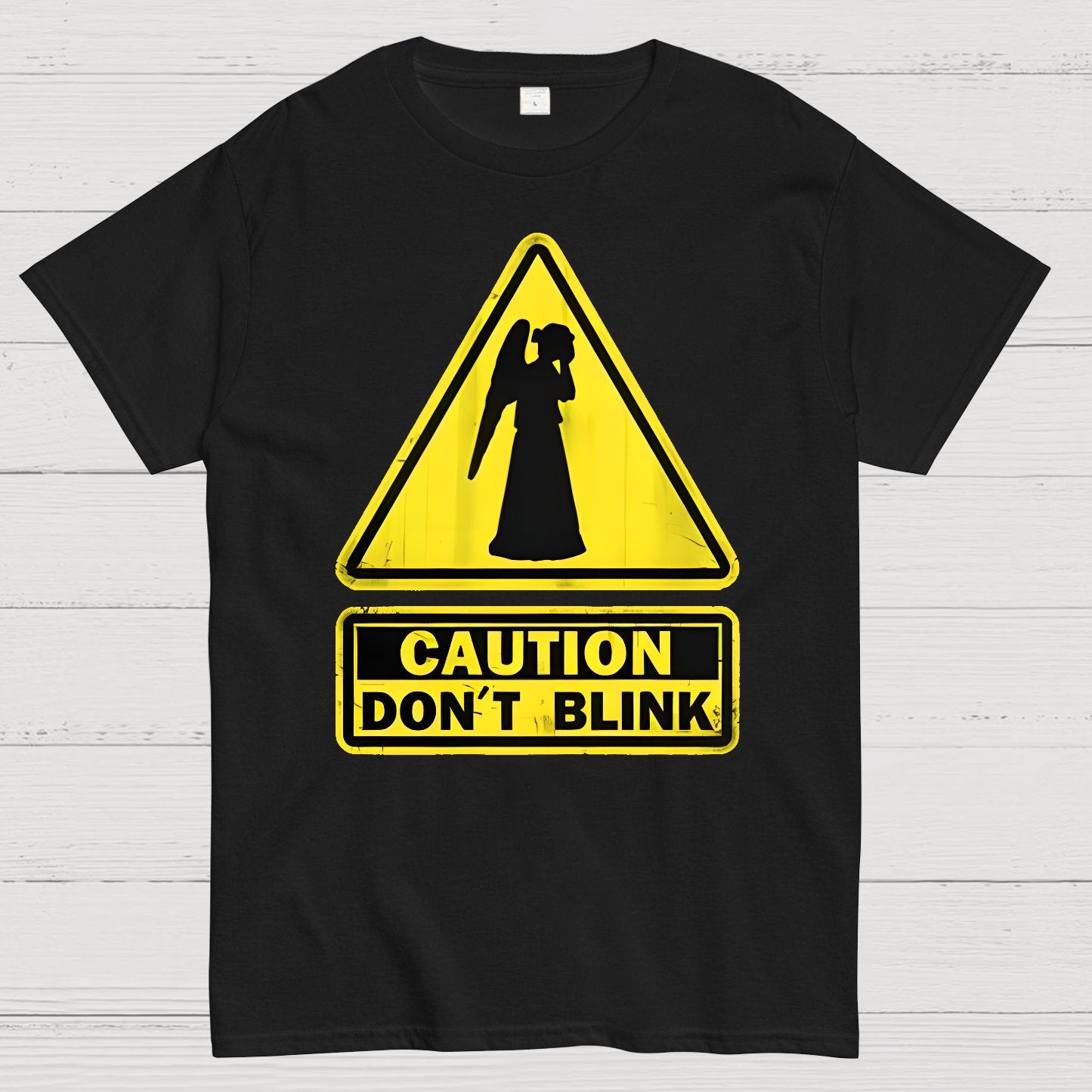 Warning Don’t Blink Geek T-Shirt
