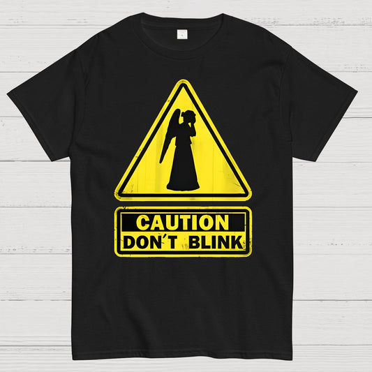 Warning Don’t Blink Geek T-Shirt