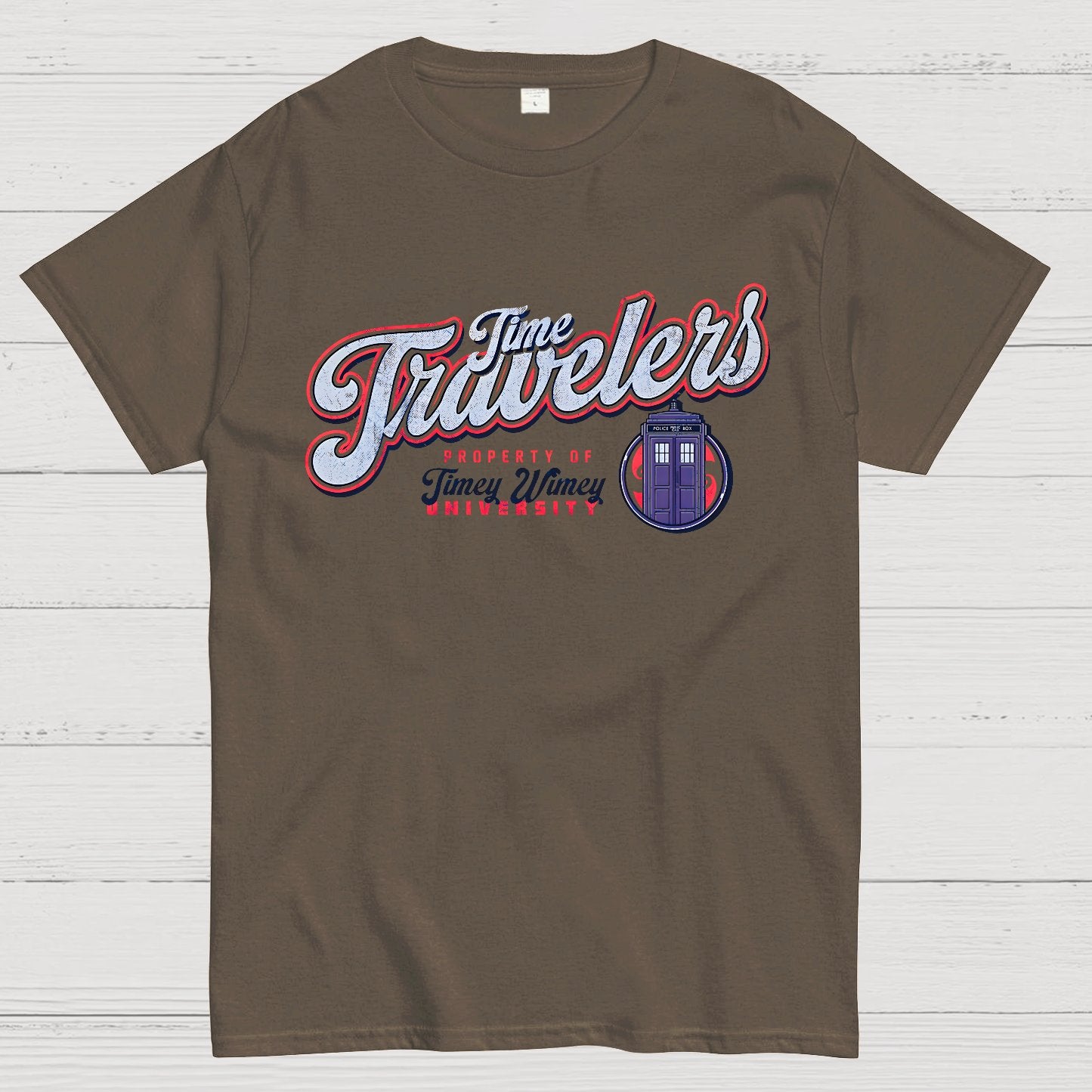 Timey Wimey University Geek T-Shirt