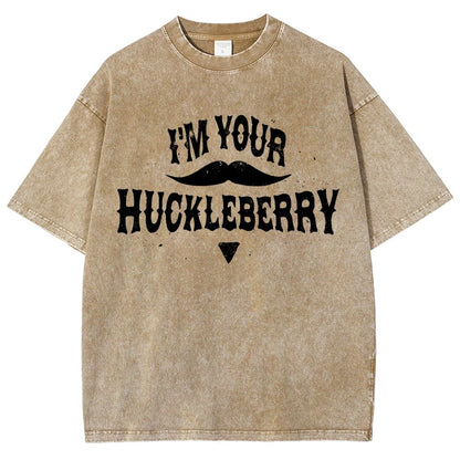 I'm Your Huckleberry Vintage Distressed T-shirt