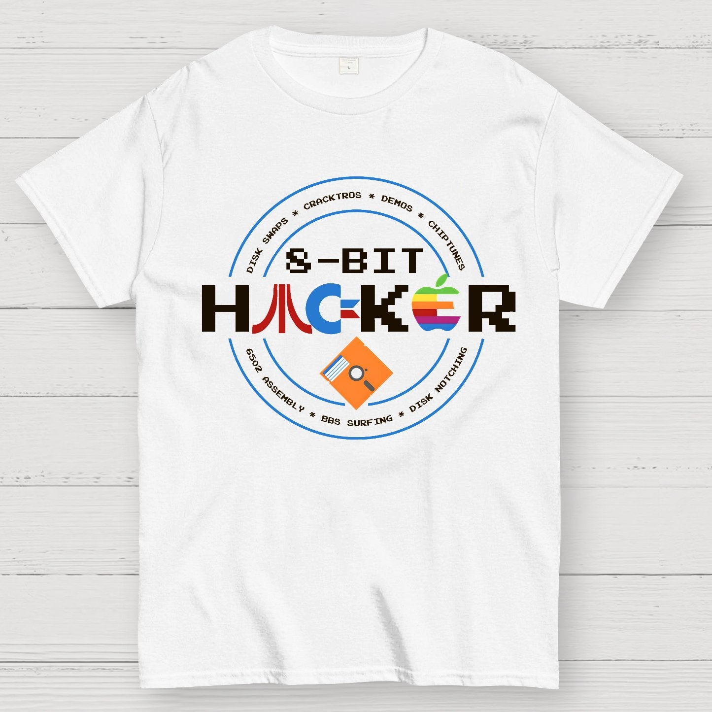 8-bit Hacker Geek T-Shirt