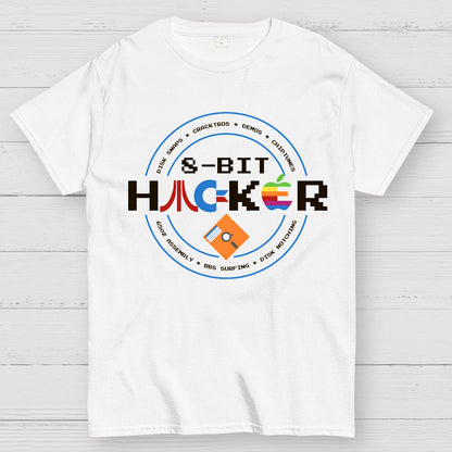 8-bit Hacker Geek T-Shirt