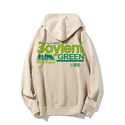 Soylent Green Printed Back Cotton Hoodie