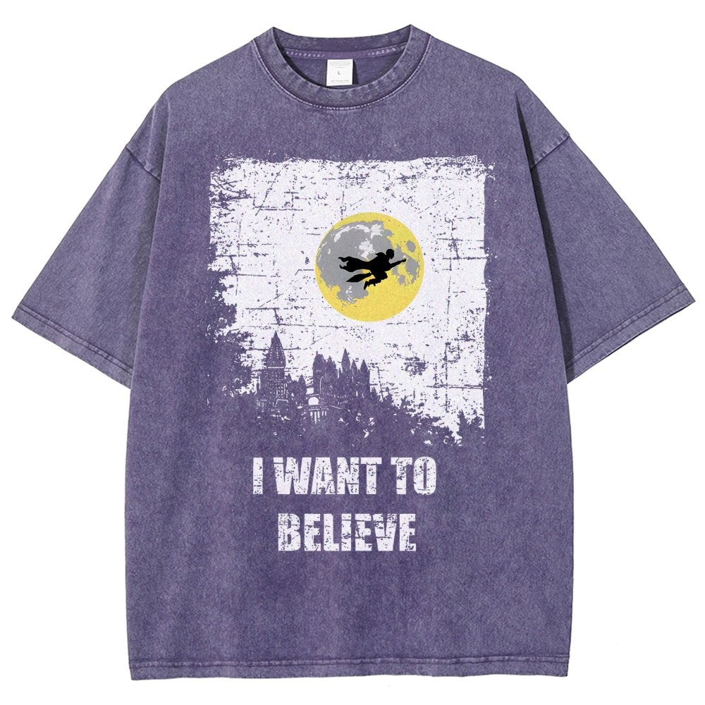 Believe Vintage Distressed T-shirt