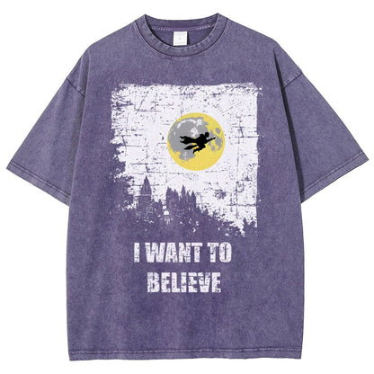 Believe Vintage Distressed T-shirt