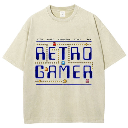 Retro Gamer Vintage Distressed T-shirt