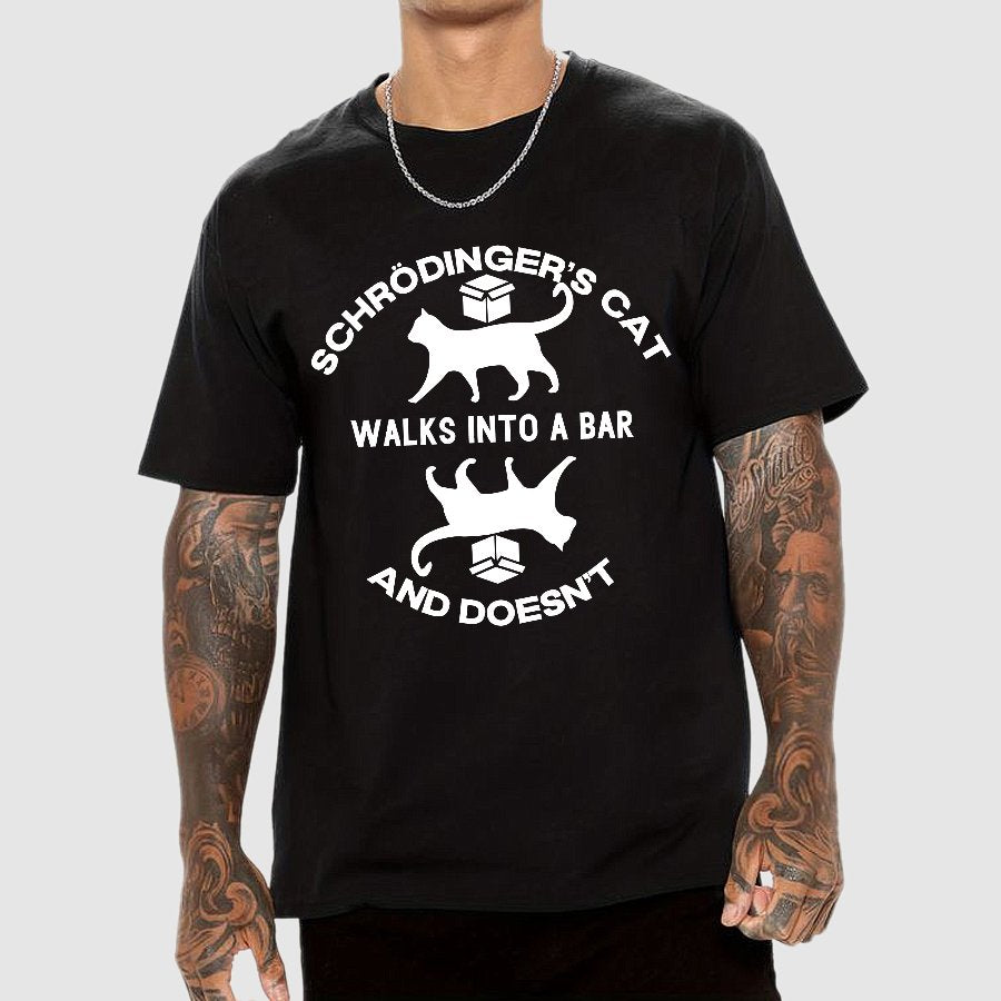 Schrödinger's Cat Geeky T-Shirt