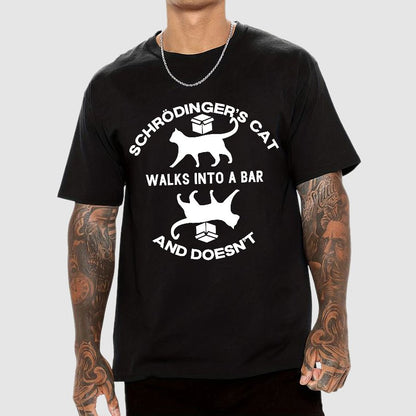 Schrödinger's Cat Geeky T-Shirt