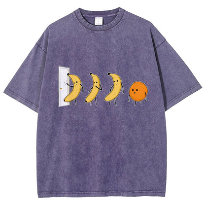 Knock Knock Funny Vintage Distressed T-shirt