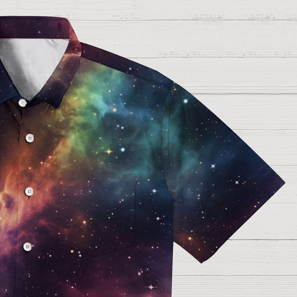 Beautiful Nebula Geeky Shirt