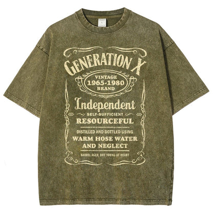 Barrel Aged, But Young At Heart Vintage Distressed T-shirt