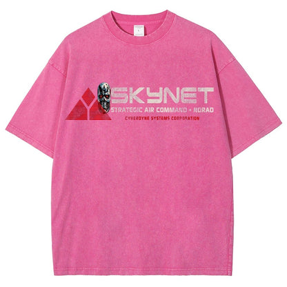 Cybernet SAC NORAD Vintage Distressed T-shirt