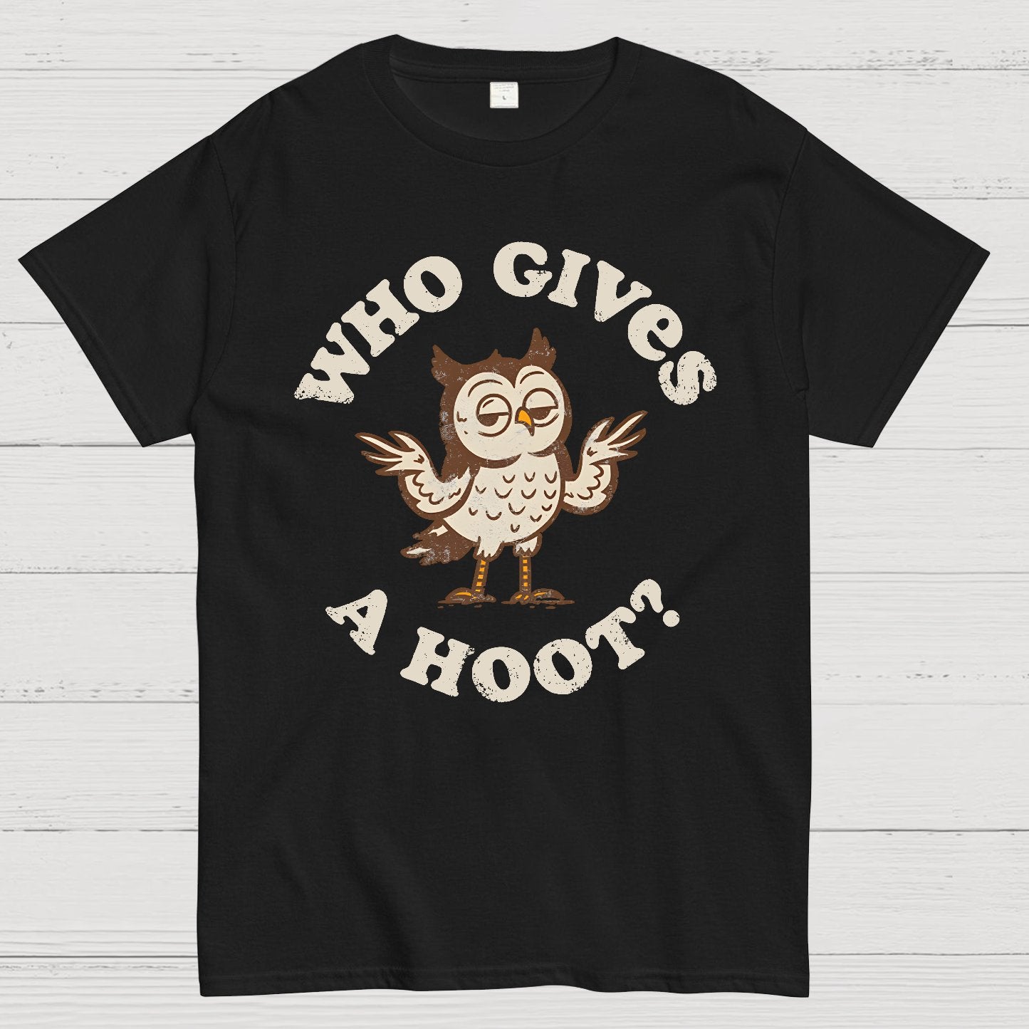 Who Gives a Hoot Geek T-Shirt