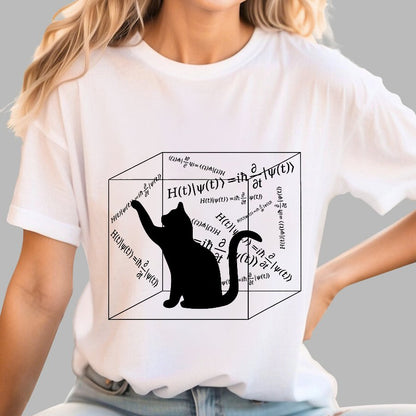 Schrödinger Cat Geeky T-Shirt