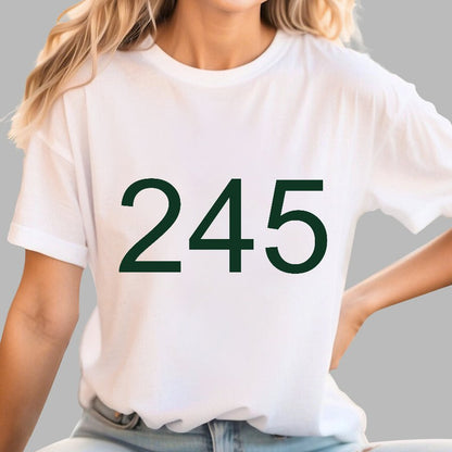 Number 245 Game Movie Geek T-Shirt