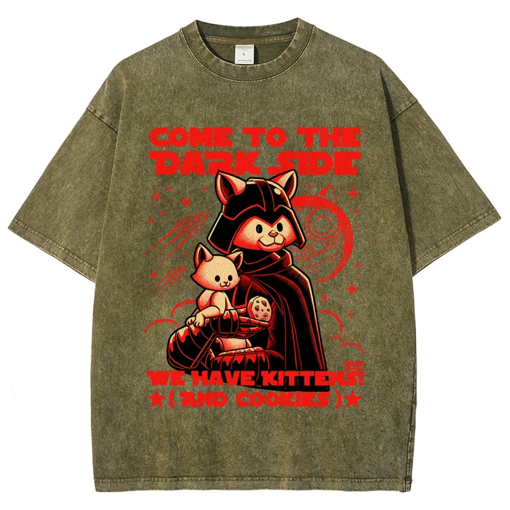 We Have Kittens and Cookies Vintage Distressed T-shirt
