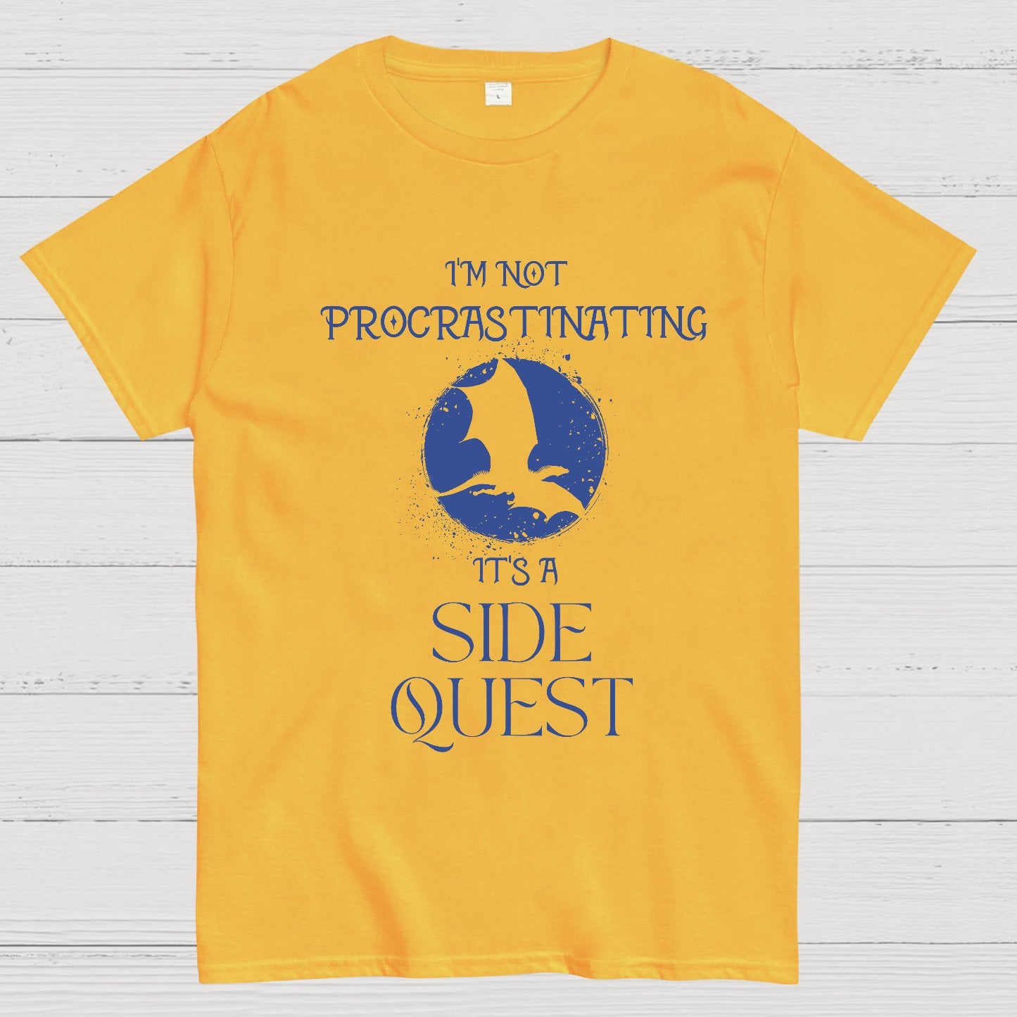I'm Not Procrastinating I'm Doing Side Quests Geeky T-Shirt