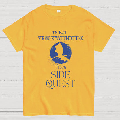 I'm Not Procrastinating I'm Doing Side Quests Geeky T-Shirt