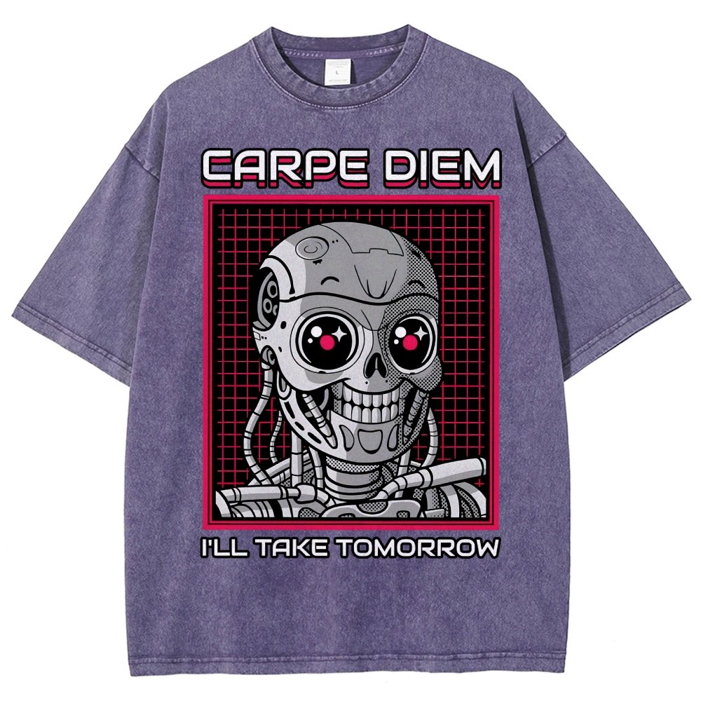 Rise Of The Cute Machine Vintage Distressed T-shirt