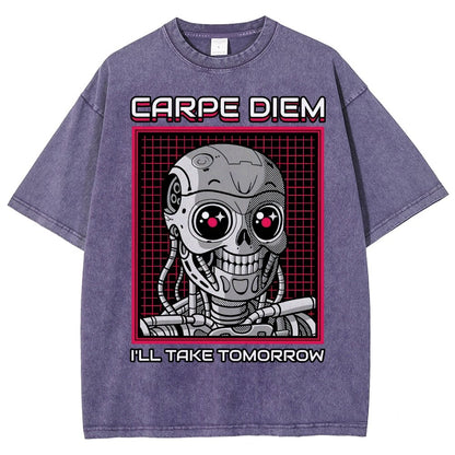 Rise Of The Cute Machine Vintage Distressed T-shirt