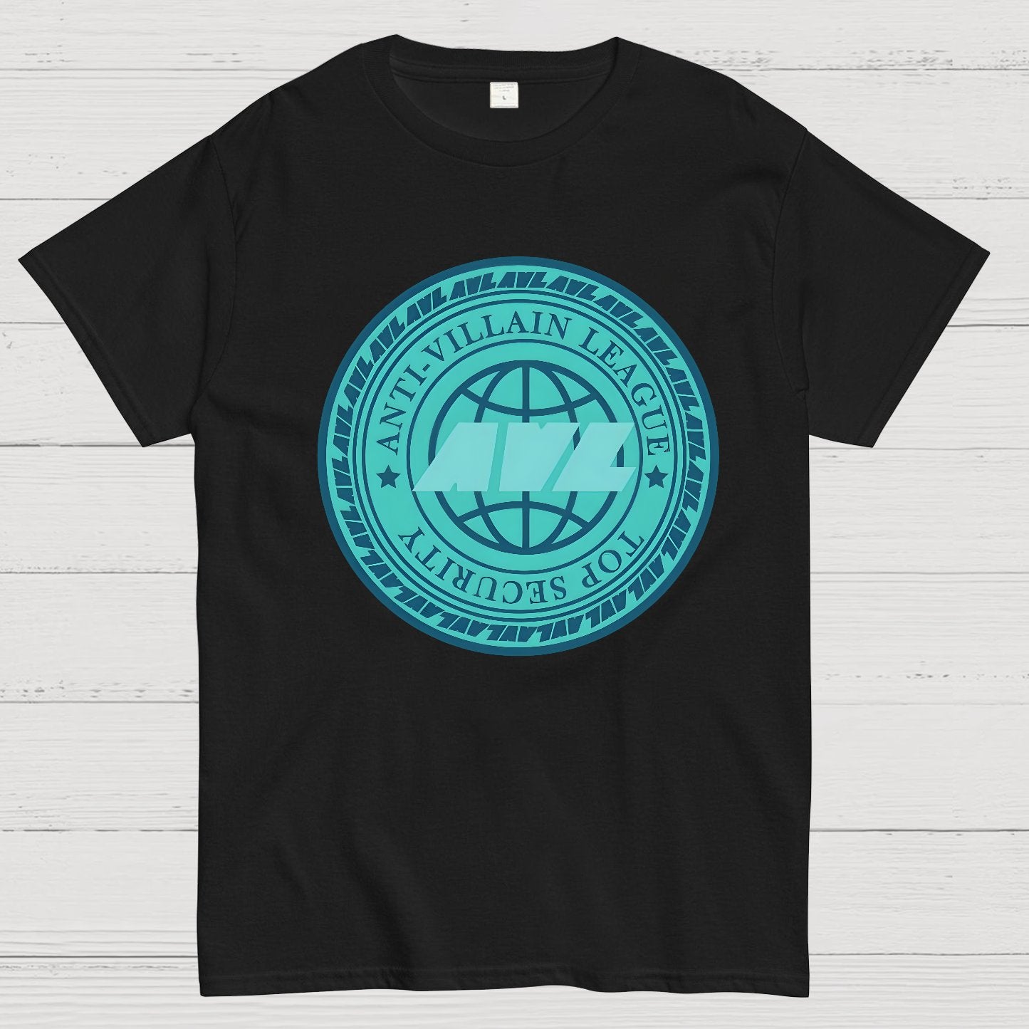 Anti-Villain League Geek T-Shirt