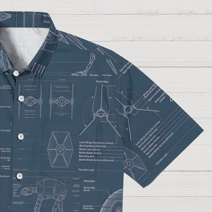 Basic knowledge of planetary spaceships Geek Hawaiian Shirt