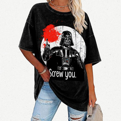 Screw you Vintage Distressed T-shirt