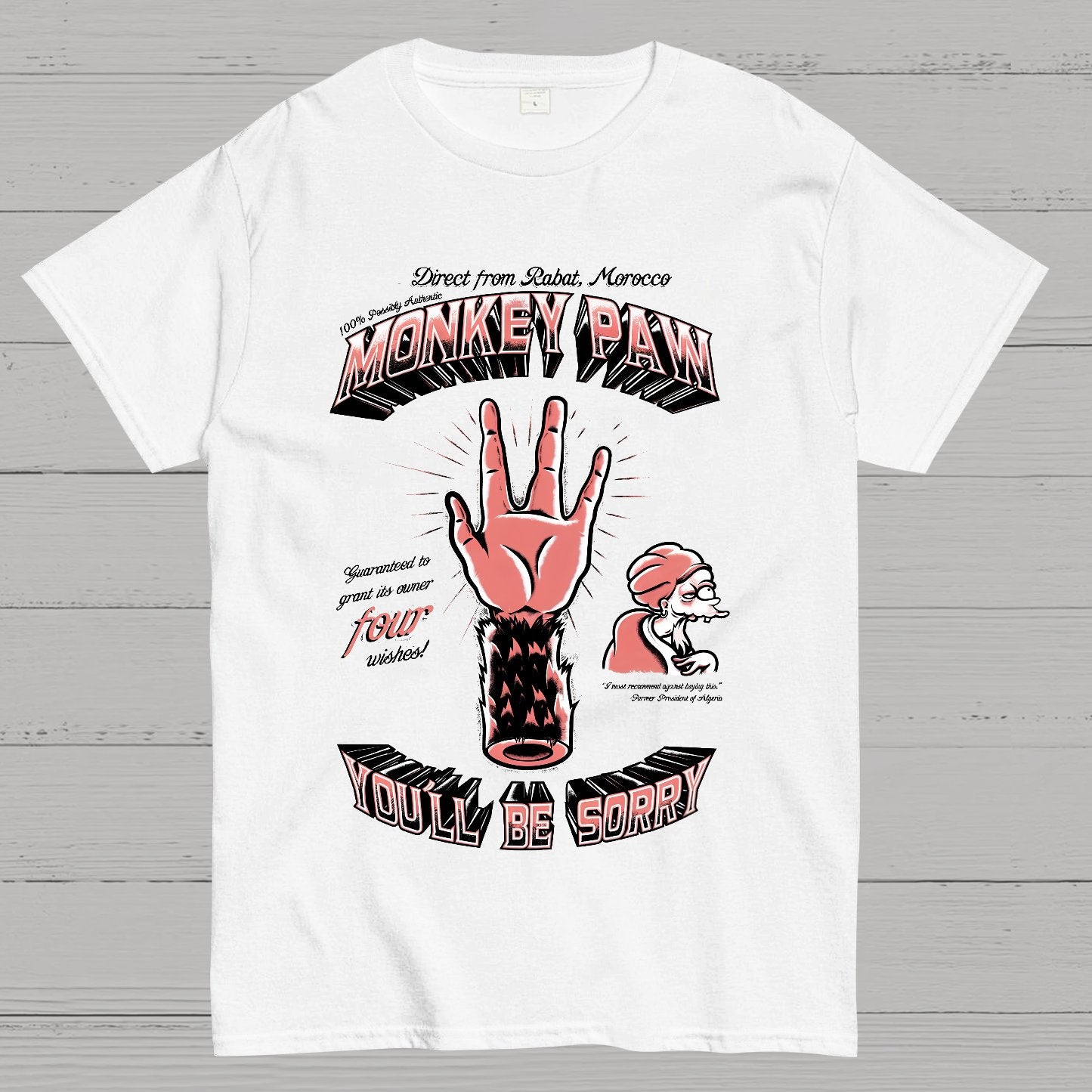 Monkey Paw Geek T-Shirt