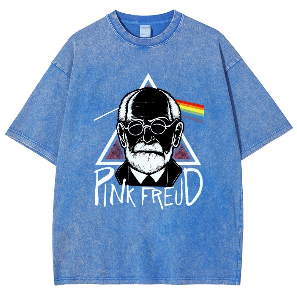 Pink Frost Vintage Distressed T-shirt