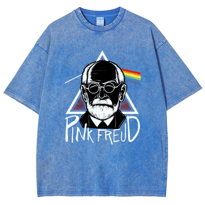 Pink Frost Vintage Distressed T-shirt