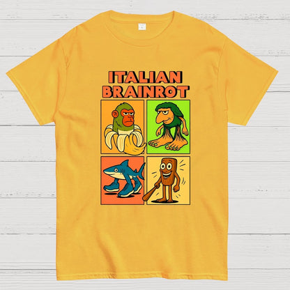 Italian Brainrot Meme Geek T-Shirt