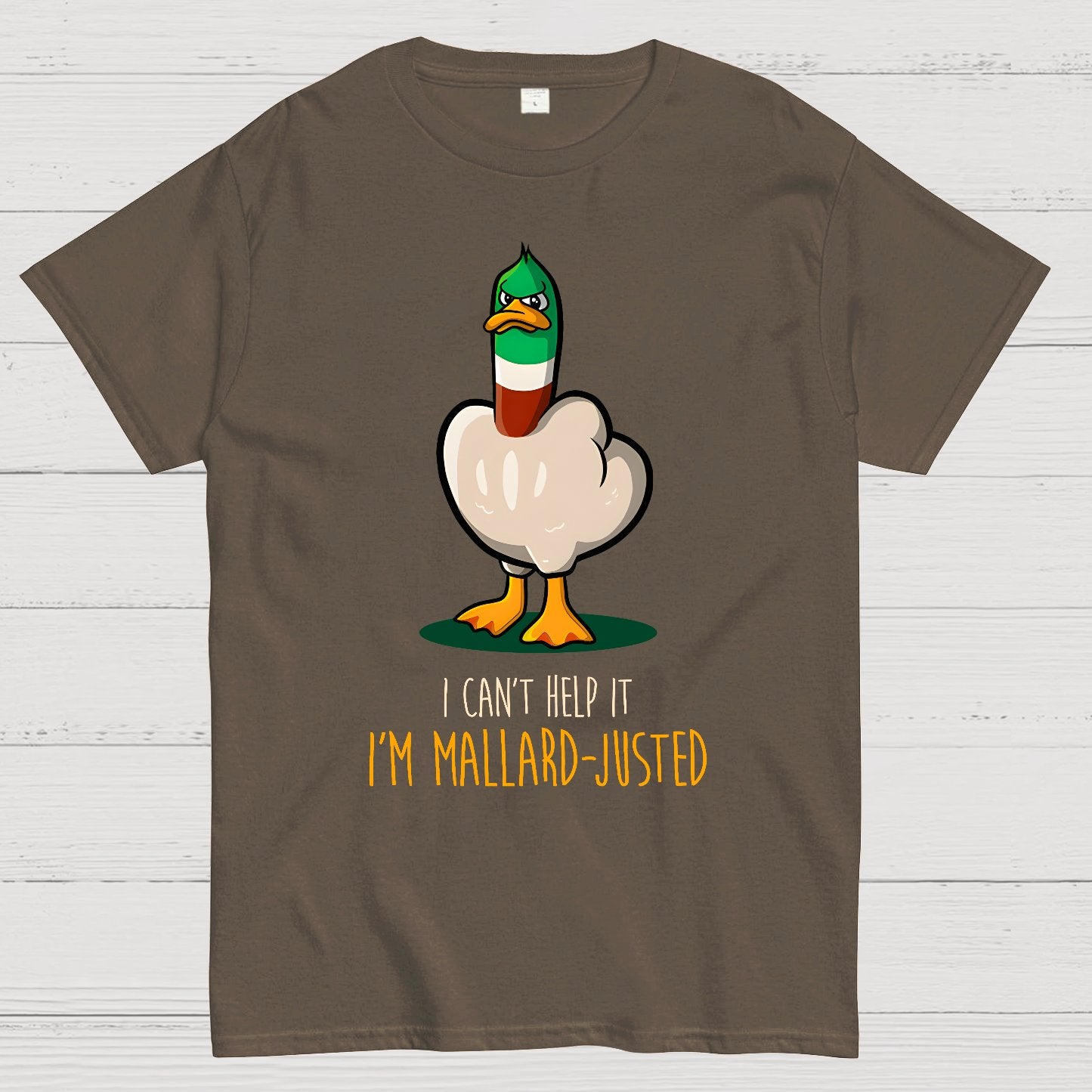 Maladjusted Mallard Geek T-Shirt