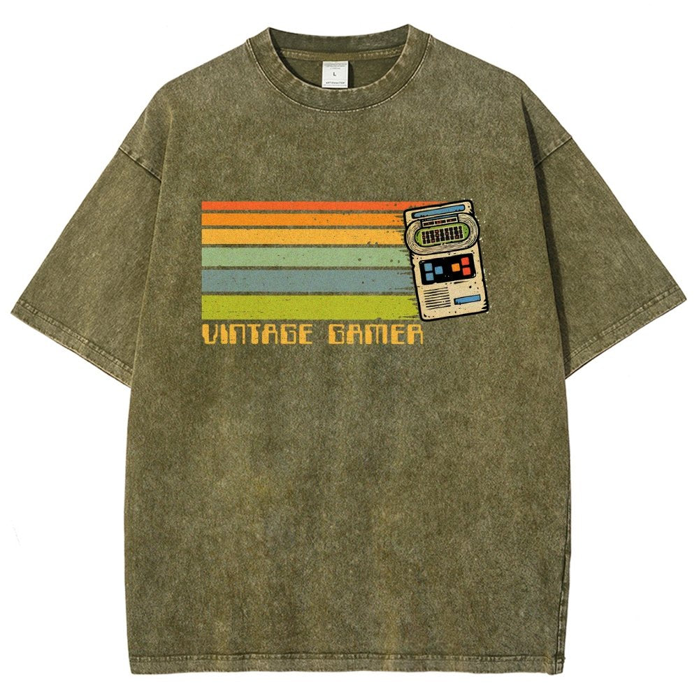 Vintage Gamer Vintage Distressed T-shirt