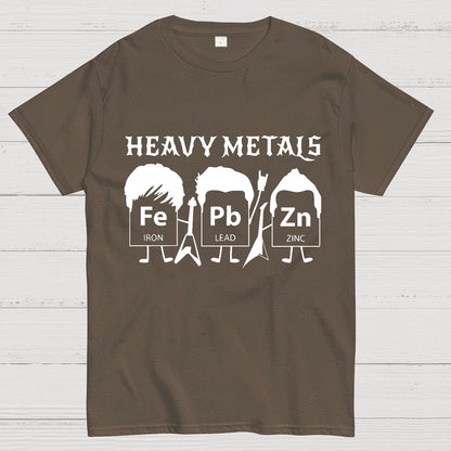 Saying Heavy Metals Rocks Chemistry Gift, Science Teacher Geek T-Shirt
