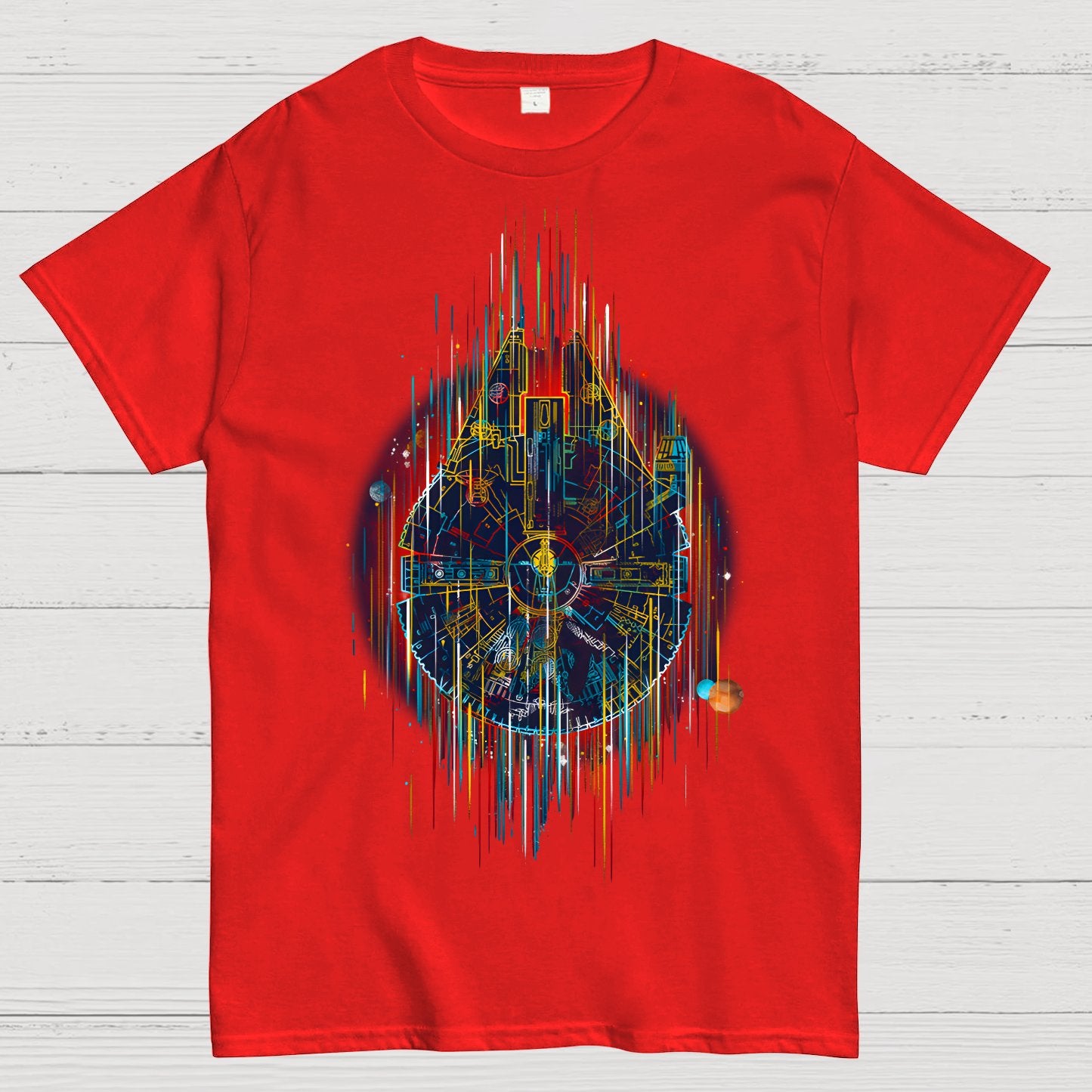 The Neon Falcon Geek T-Shirt