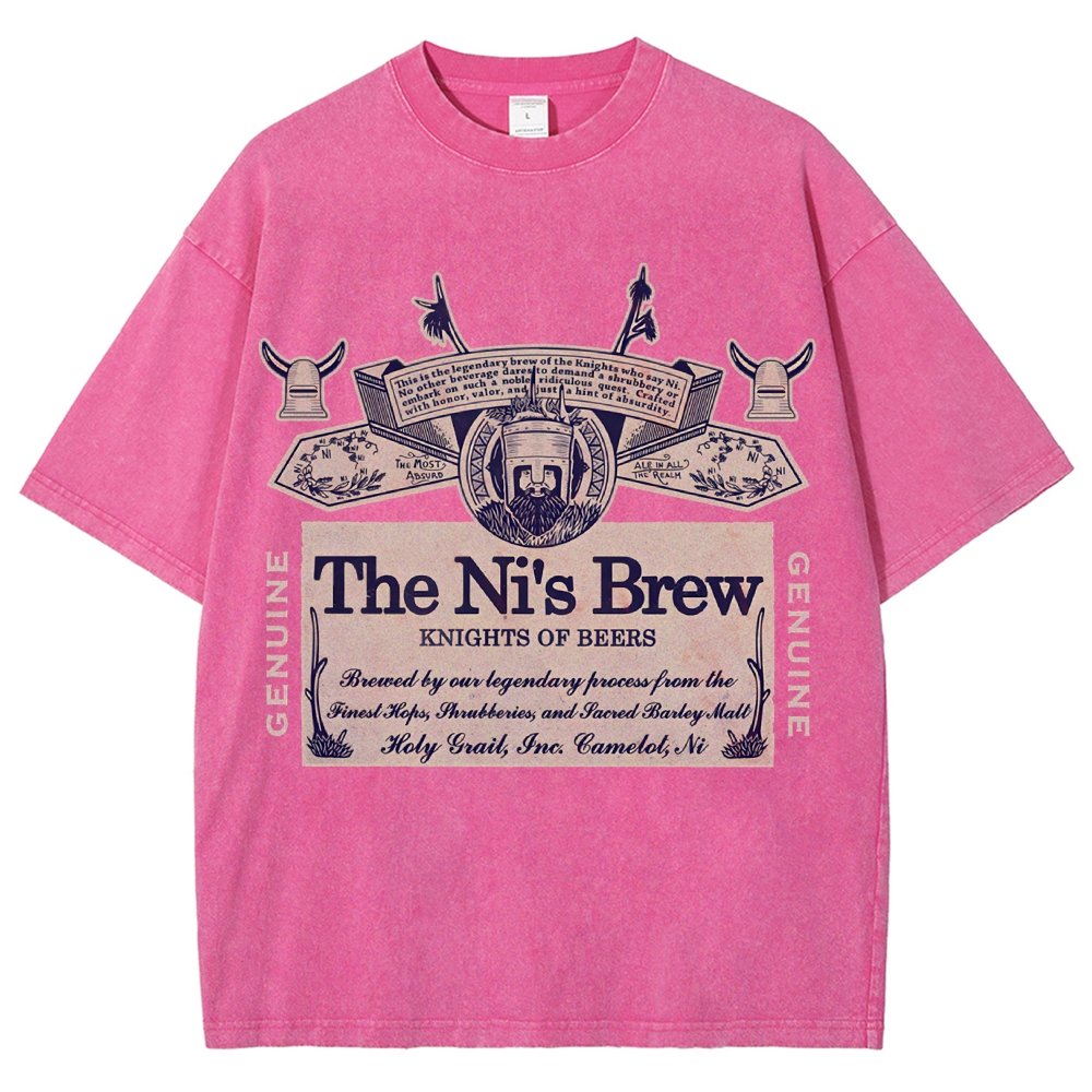 The Ni's Brew Vintage Distressed T-shirt