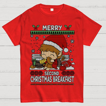 Extra Breakfast Christmas Geek T-Shirt